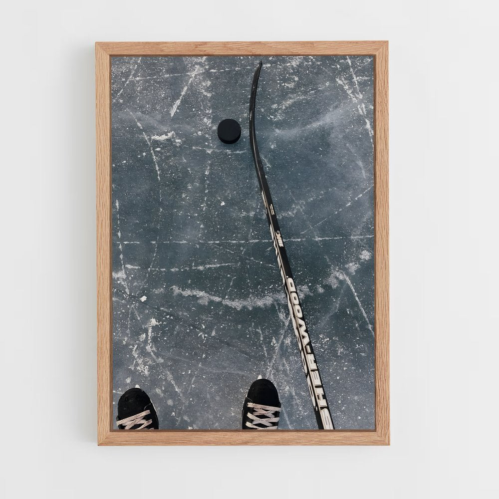 ap-hockey-3 cadre Bois clair