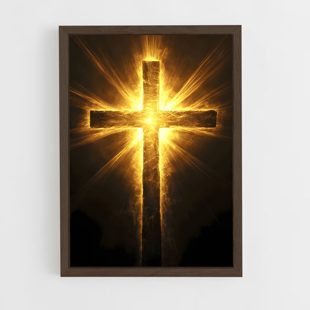 ap-holy cross-4 cadre Bois foncé