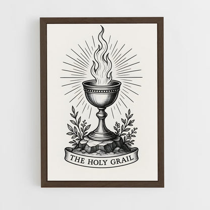 ap-holy grail-4 cadre Bois foncé