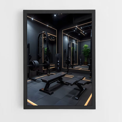 ap-home gym-9 cadre Noir