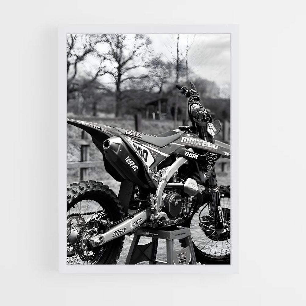 ap-honda crf450r-2 cadre Blanc