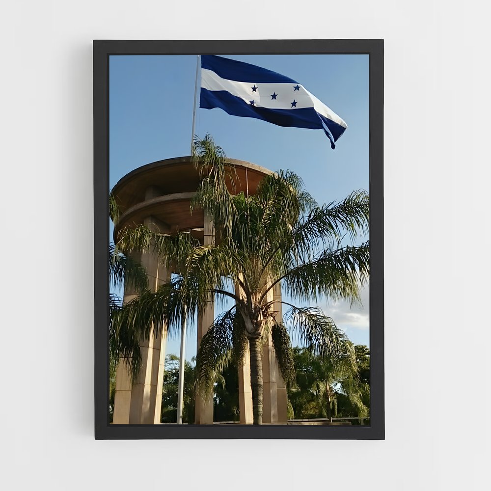 ap-honduras flag-1 cadre Noir