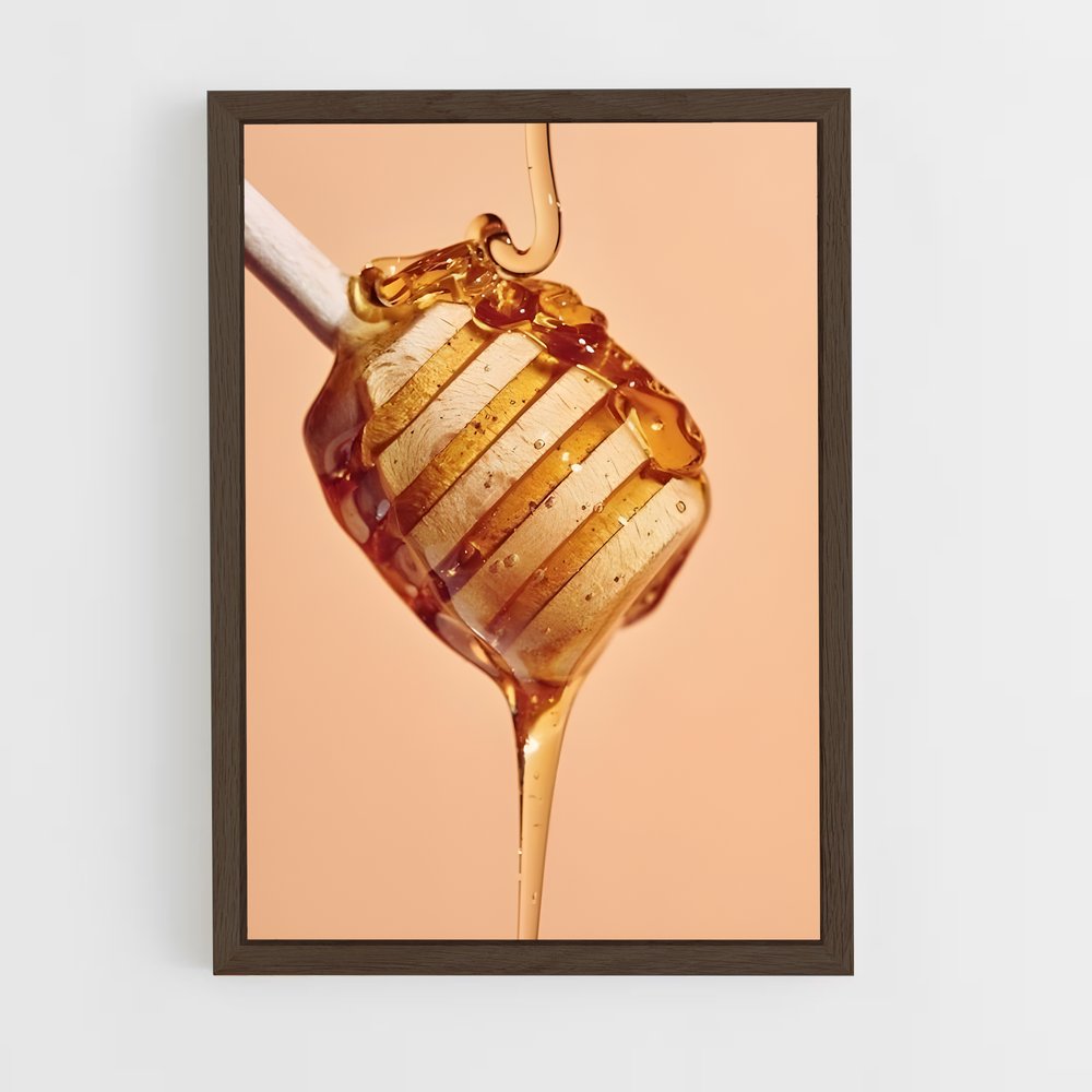 ap-honey-12 cadre Bois foncé