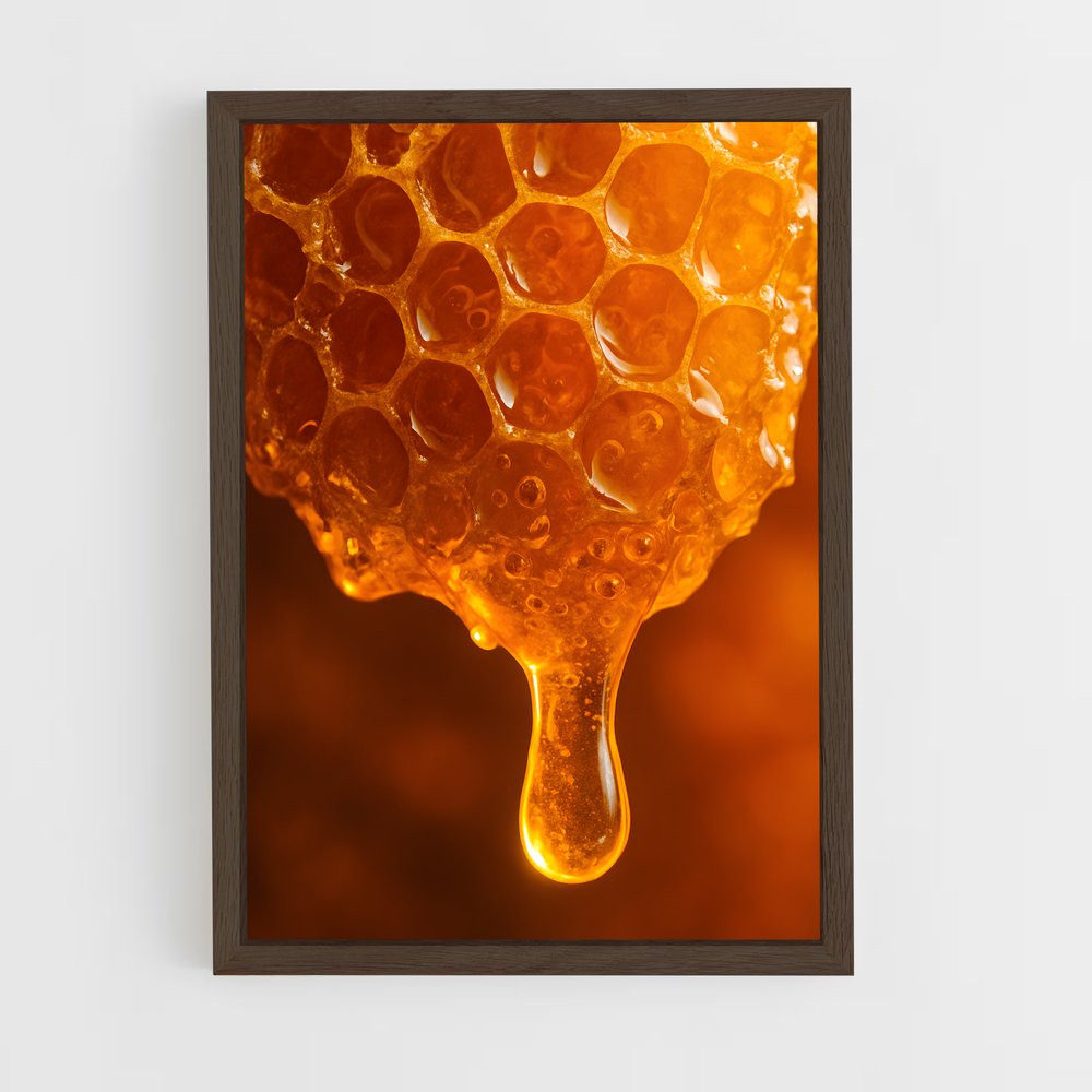 ap-honey-7 cadre Bois foncé