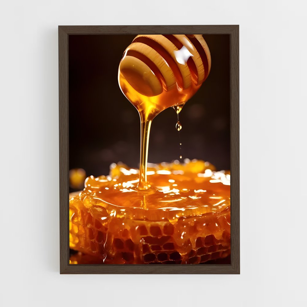 ap-honey-9 cadre Bois foncé