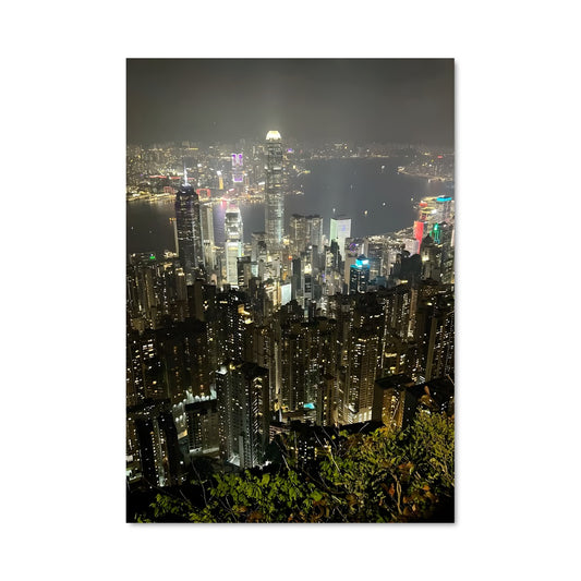 Poster Lumières de Hong Kong