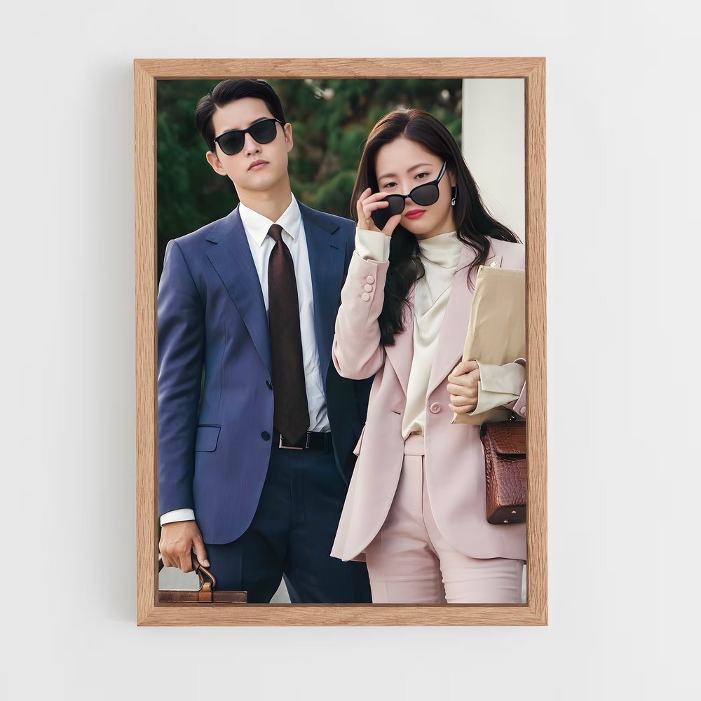 ap-hong cha young-4 cadre Bois clair