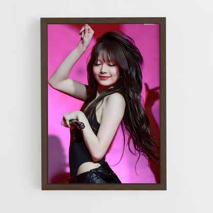 ap-hong eunchae-5 cadre Bois foncé