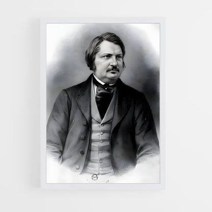 ap-honore de balzac-1 cadre Blanc
