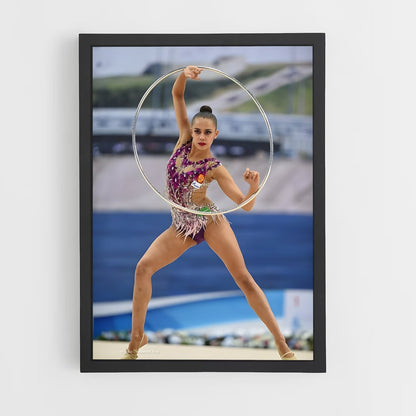 ap-hoop rhythmic gymnastics-4 cadre Noir