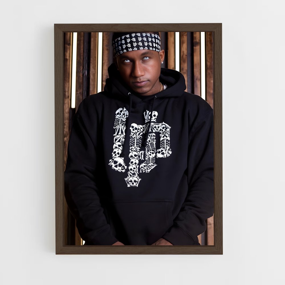 ap-hopsin-3 cadre Bois foncé