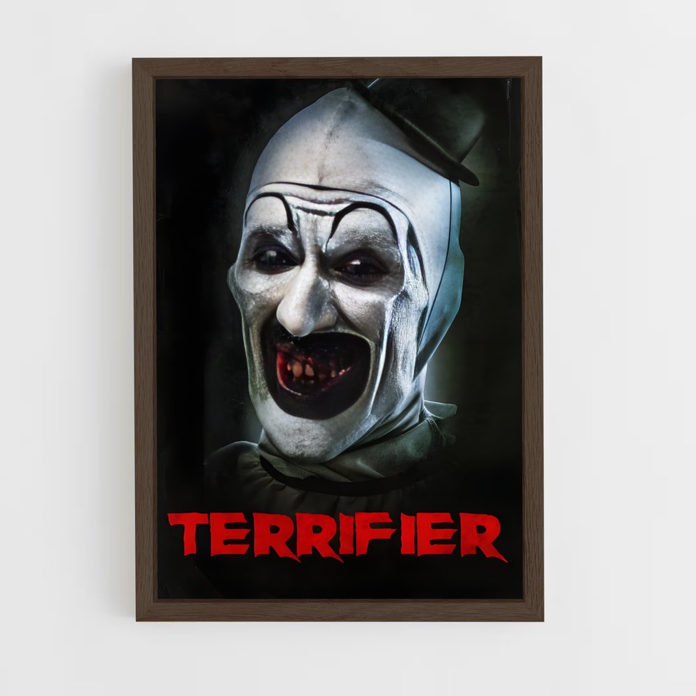 ap-horror movie-4 cadre Bois foncé