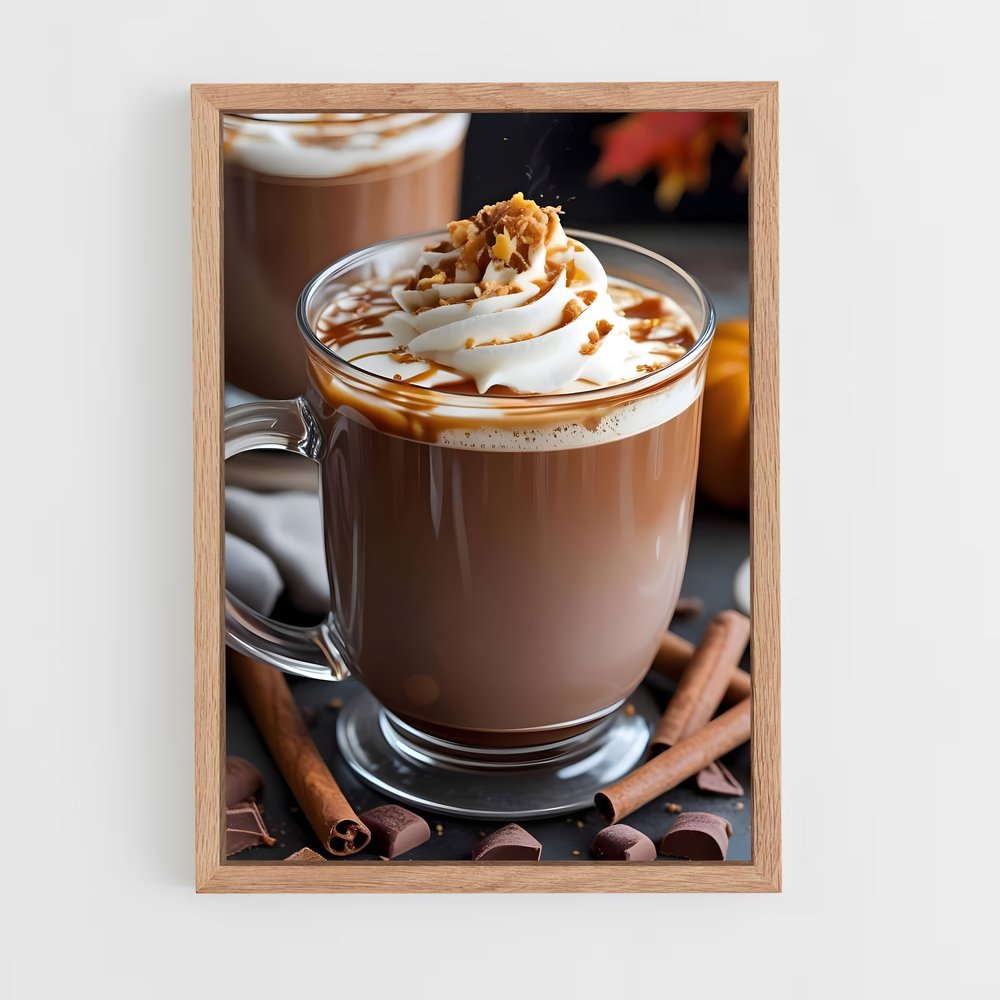 ap-hot chocolate-1 cadre Bois clair