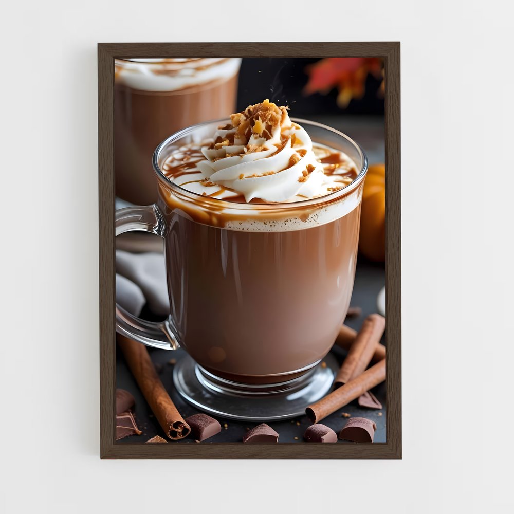 ap-hot chocolate-1 cadre Bois foncé