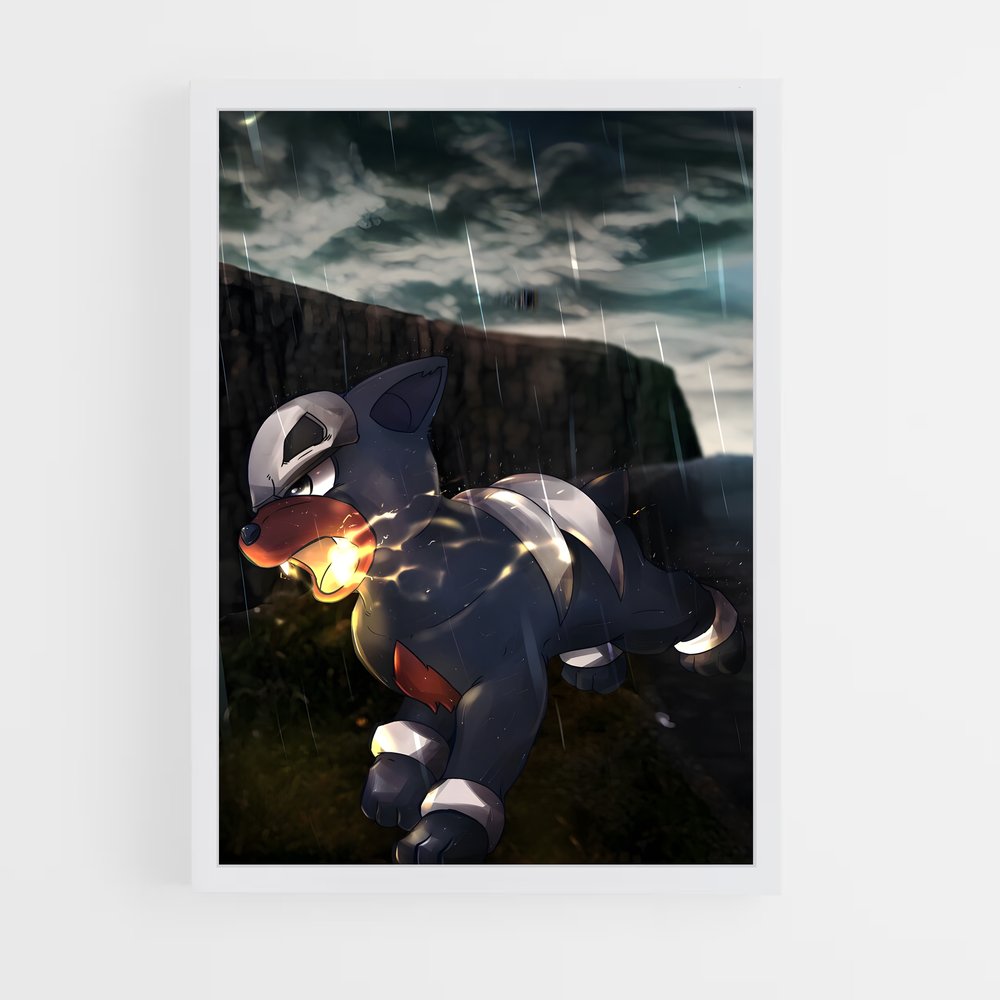ap-houndour-1 cadre Blanc
