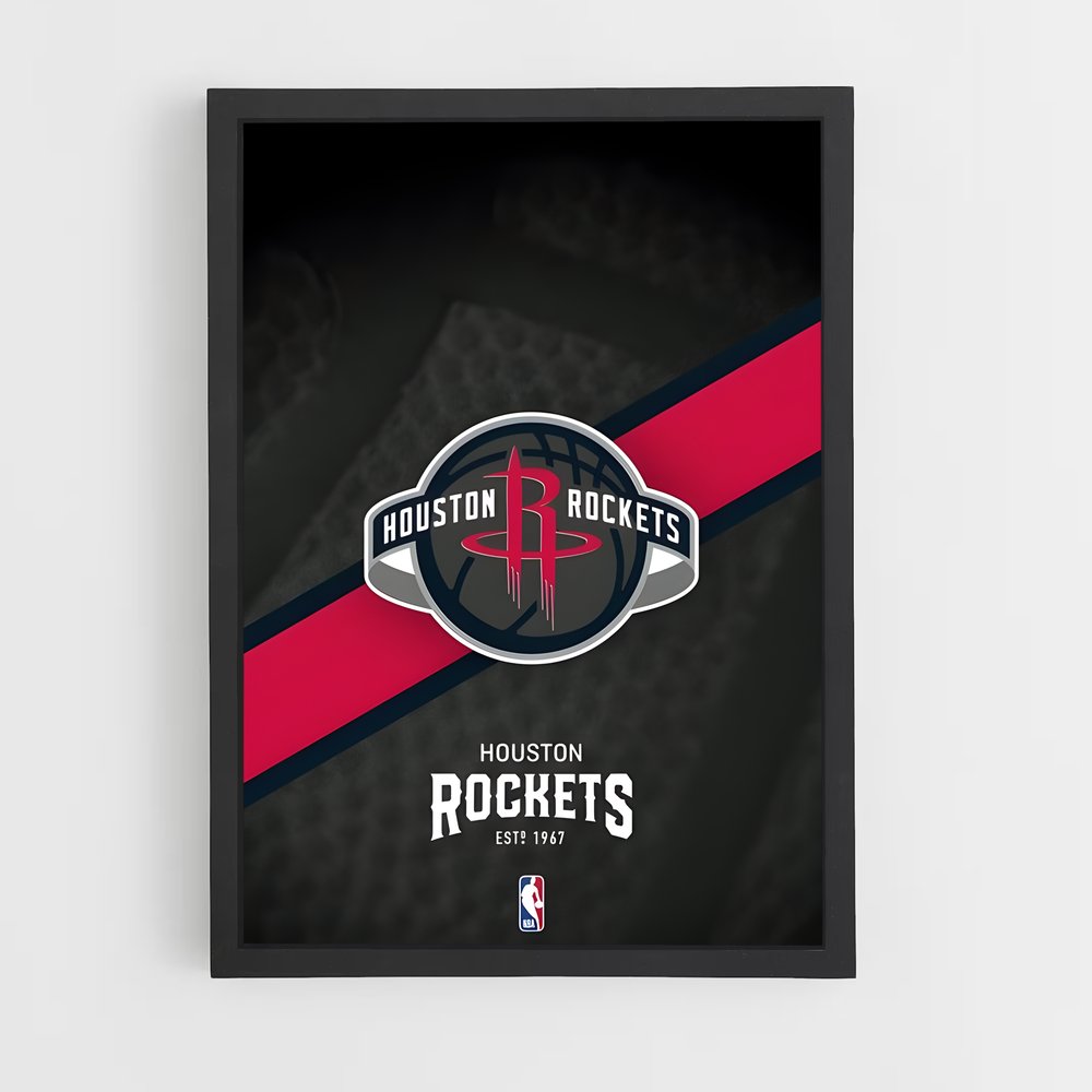 ap-houston rockets-4 cadre Noir