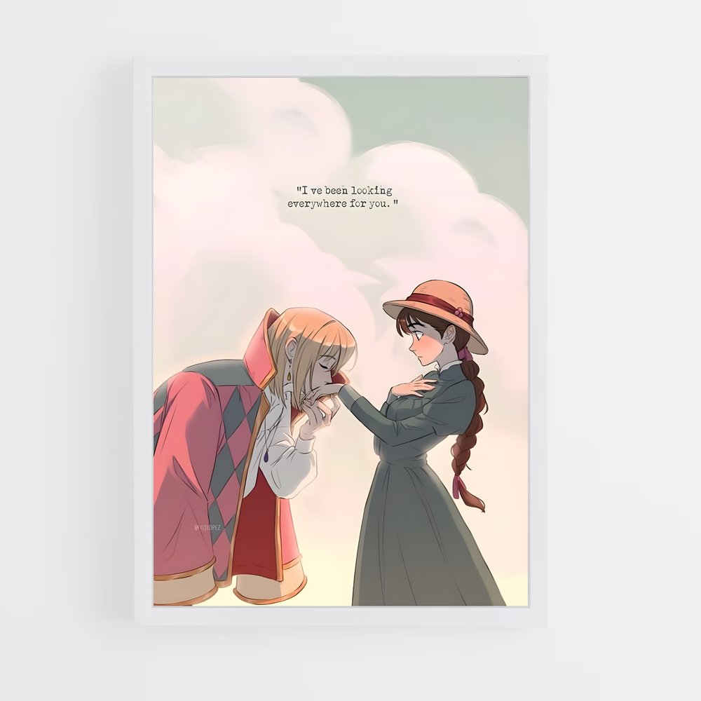 ap-howls moving castle-10 cadre Blanc
