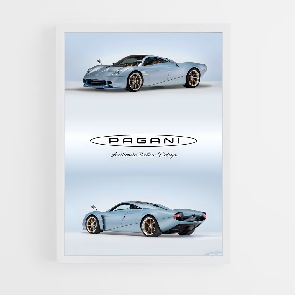 ap-huayra codalunga-3 cadre Blanc