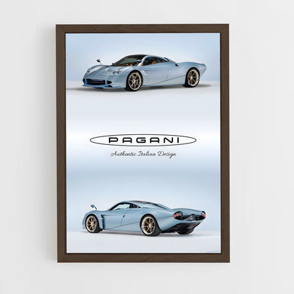 ap-huayra codalunga-3 cadre Bois foncé