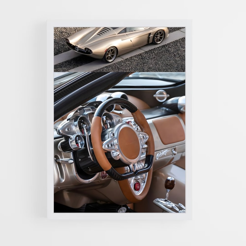 ap-huayra codalunga-5 cadre Blanc