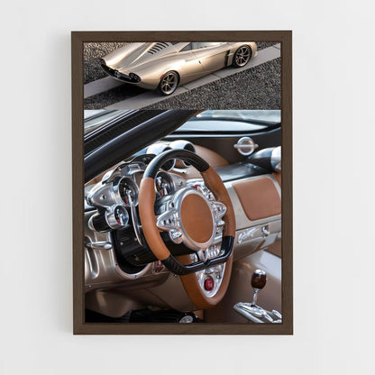 ap-huayra codalunga-5 cadre Bois foncé