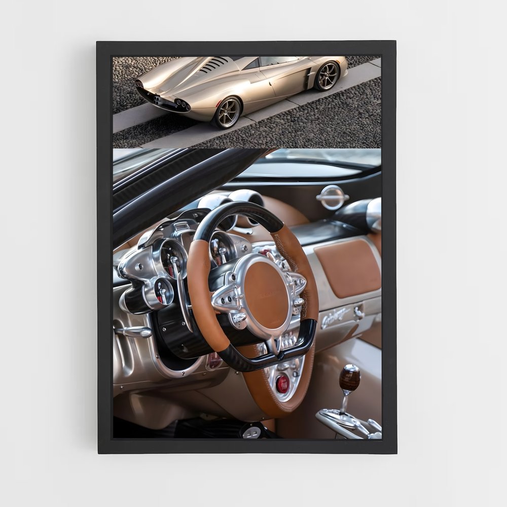 ap-huayra codalunga-5 cadre Noir