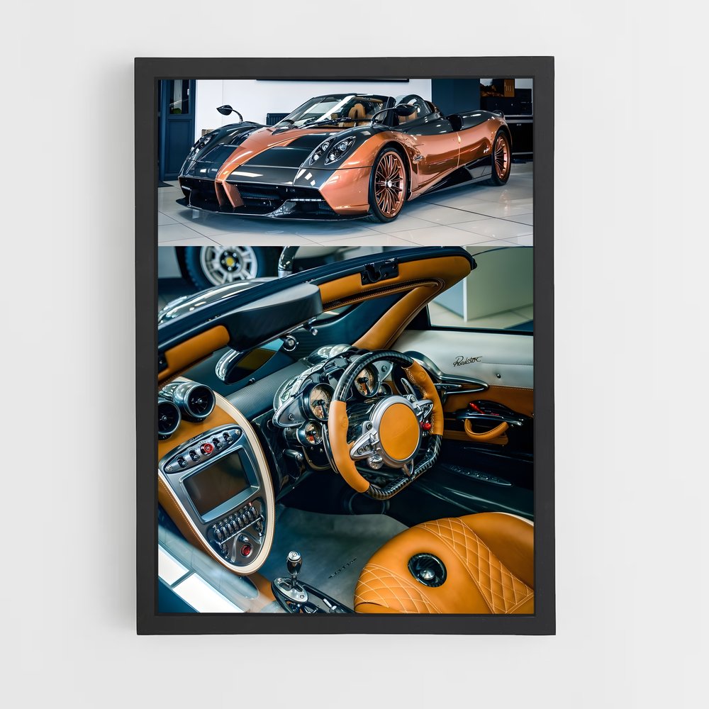 ap-huayra roadster-2 cadre Noir