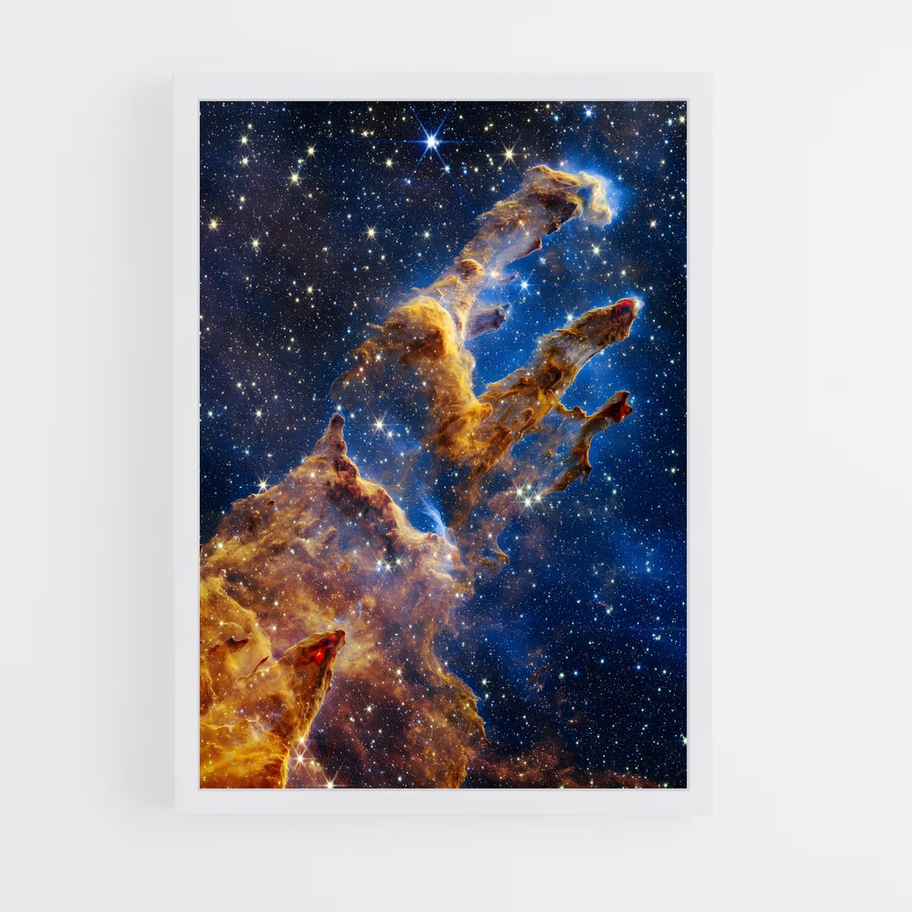 ap-hubble space telescope-1 cadre Blanc