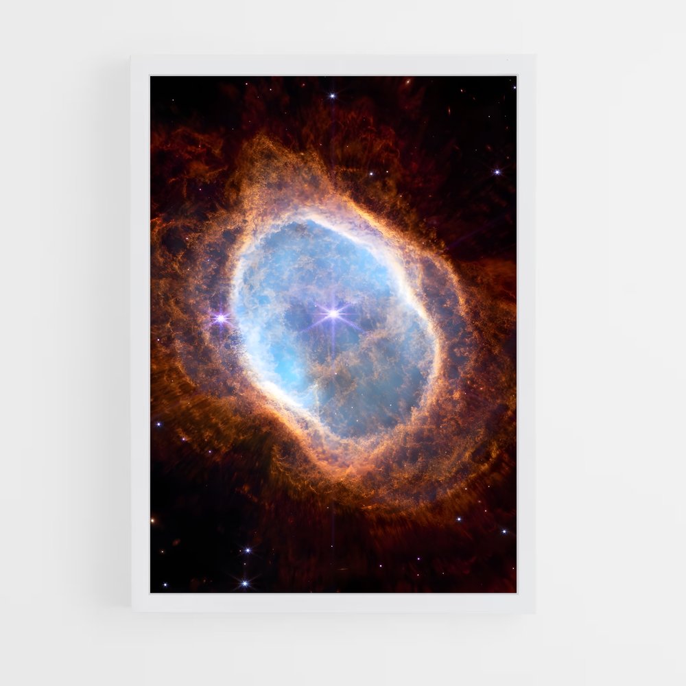 ap-hubble space telescope-6 cadre Blanc