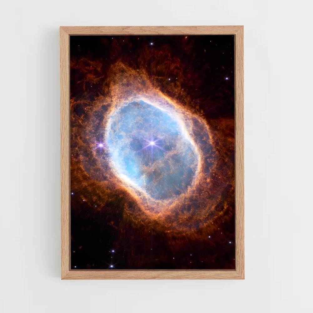ap-hubble space telescope-6 cadre Bois clair