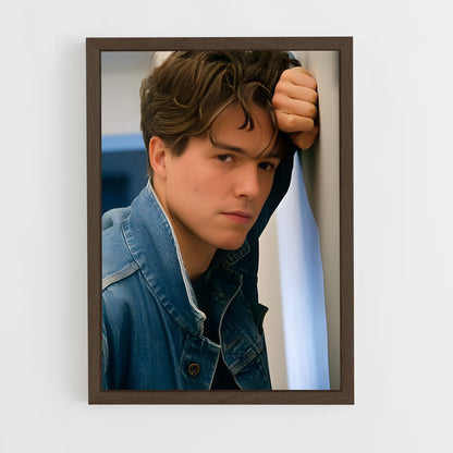 ap-hugh grant-3 cadre Bois foncé