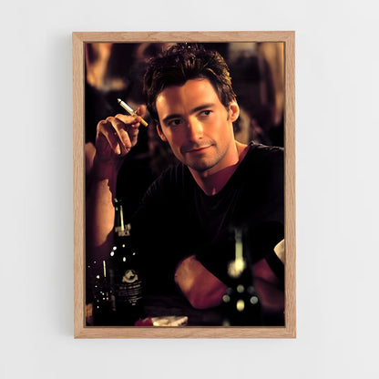 ap-hugh jackman-1 cadre Bois clair