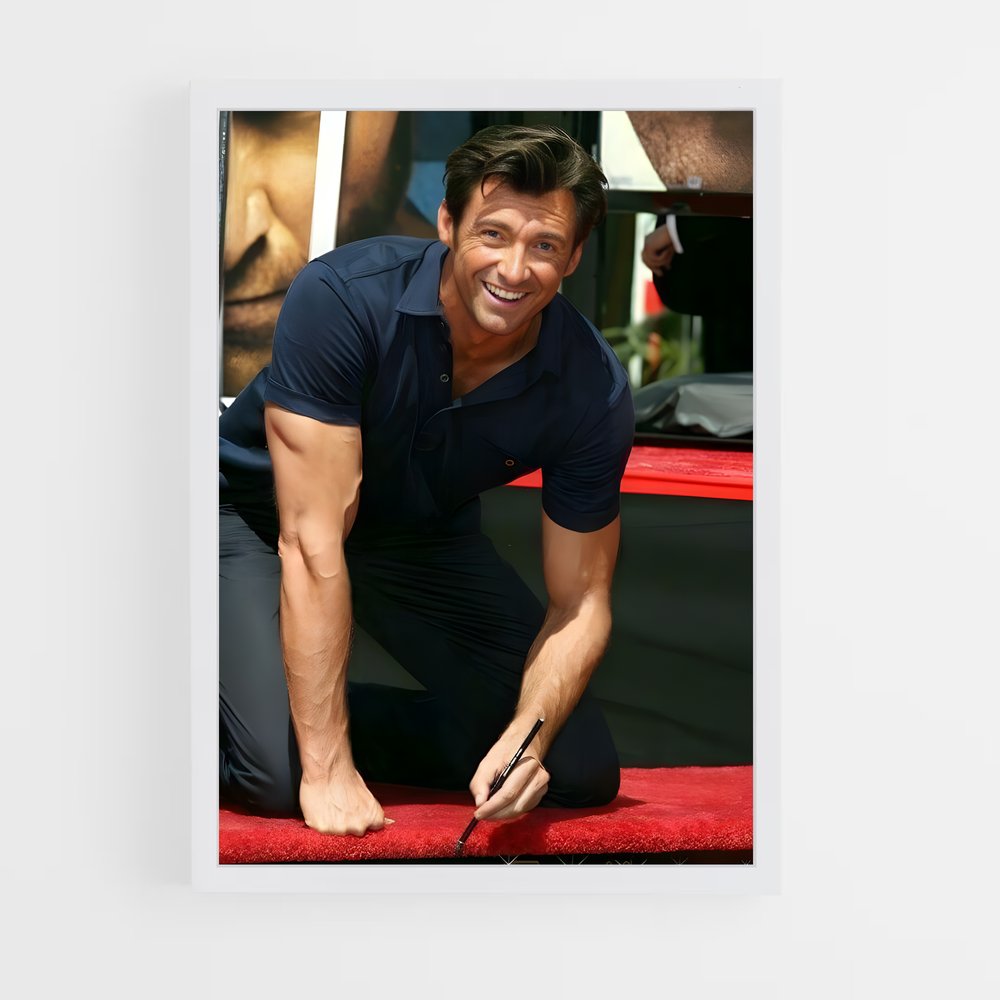 ap-hugh jackman-3 cadre Blanc