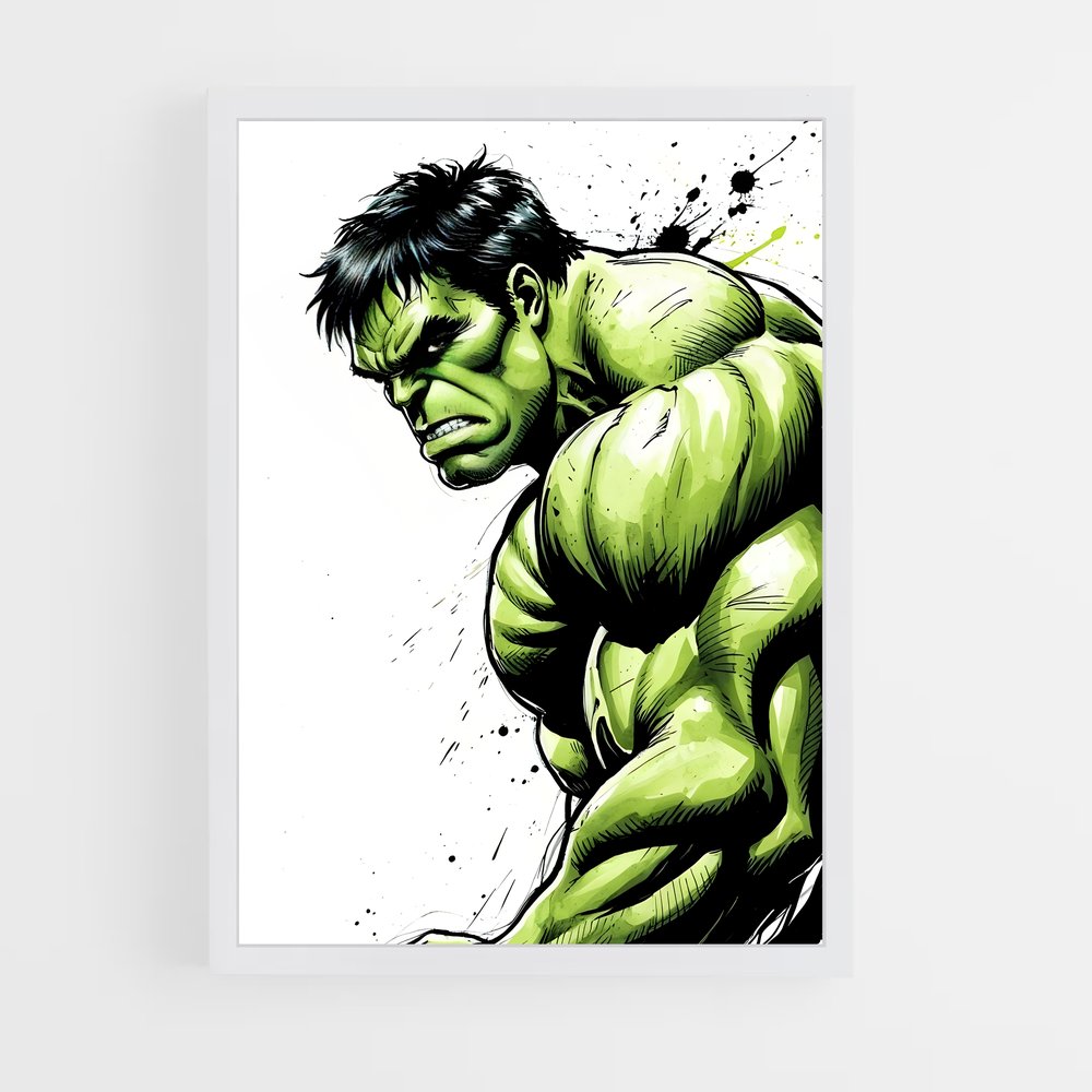 ap-hulk-4 cadre Blanc