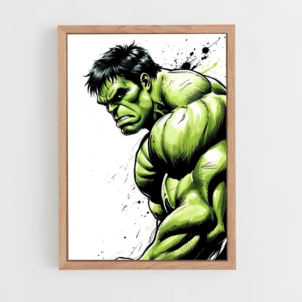 ap-hulk-4 cadre Bois clair