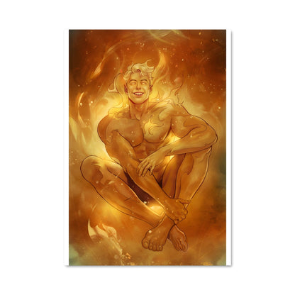 Poster Johnny Storm: Élan de Liberté