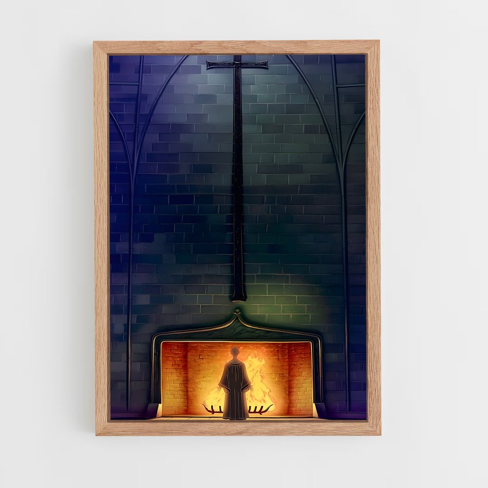 ap-hunchback of notre dame-1 cadre Bois clair
