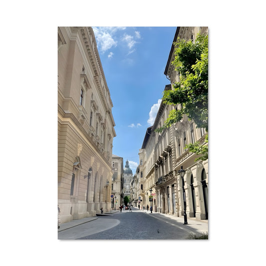 Poster Rue Pavée de Salzbourg