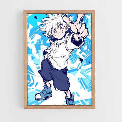 ap-hunter x hunter-1 cadre Bois clair