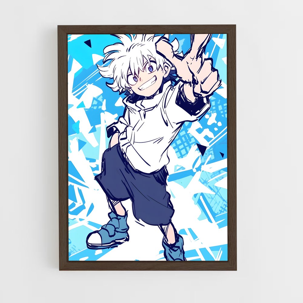 ap-hunter x hunter-1 cadre Bois foncé