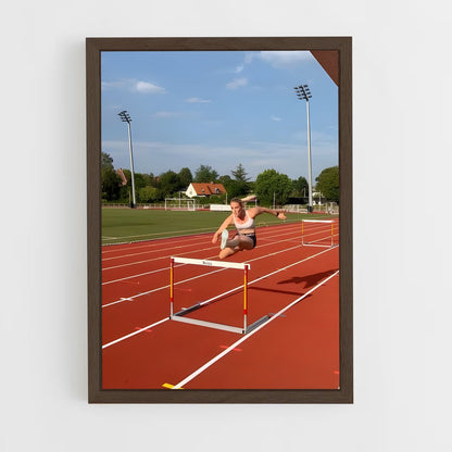 ap-hurdles-4 cadre Bois foncé