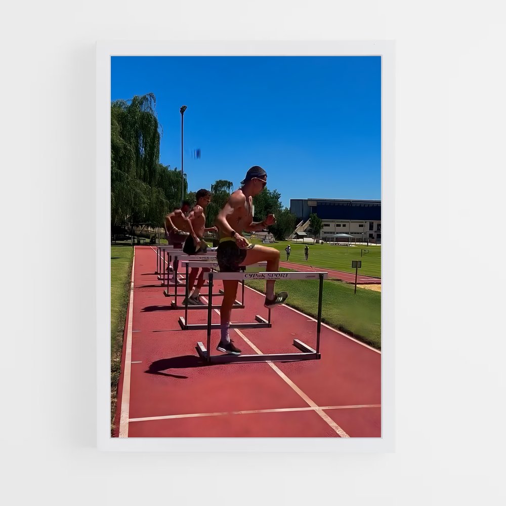 ap-hurdles-7 cadre Blanc