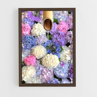 ap-hydrangea-8 cadre Bois foncé