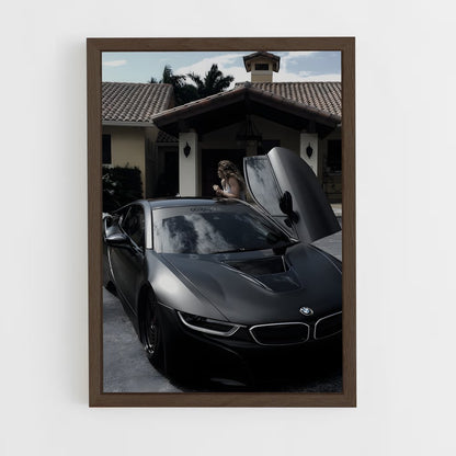 ap-i8-2 cadre Bois foncé