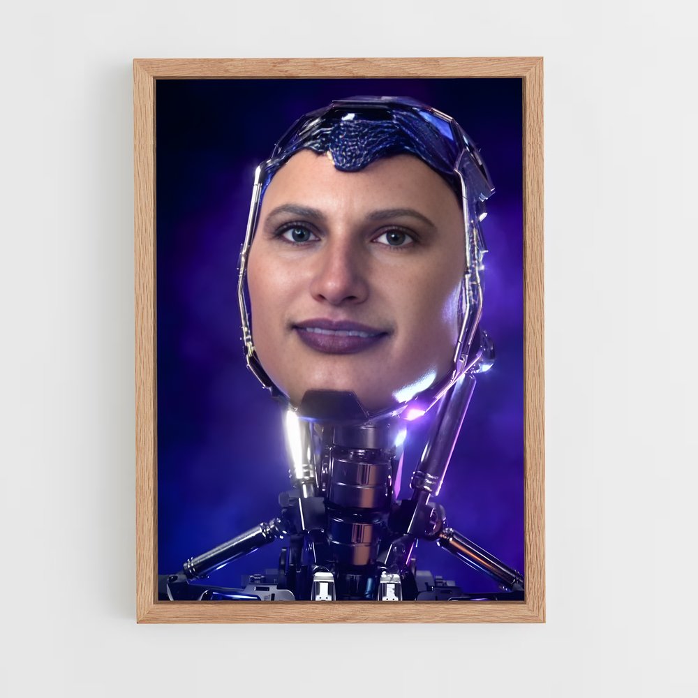 ap-i robot-5 cadre Bois clair