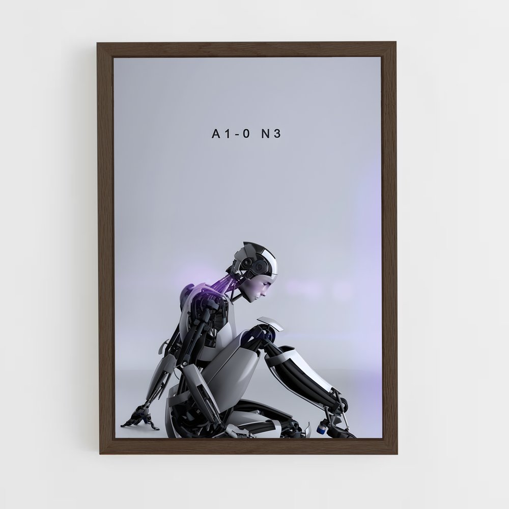 ap-i robot-6 cadre Bois foncé