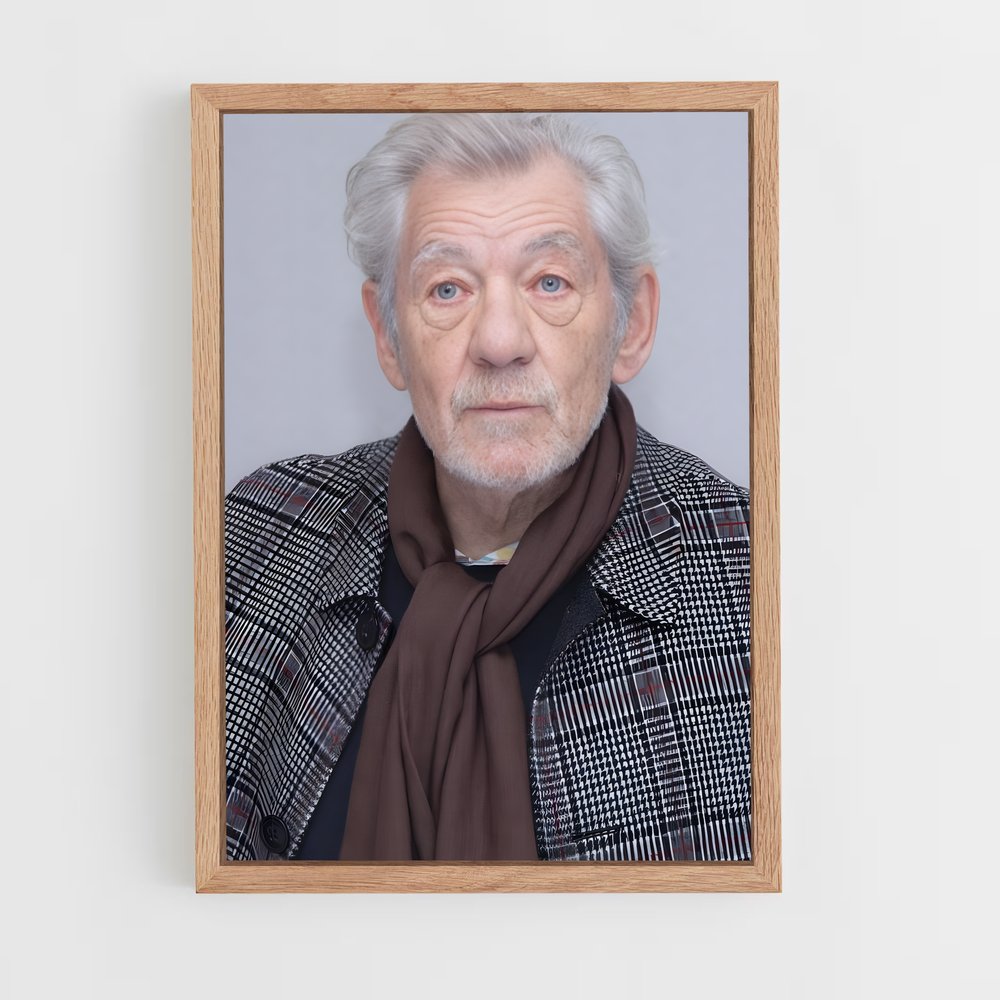 ap-ian mckellen-2 cadre Bois clair