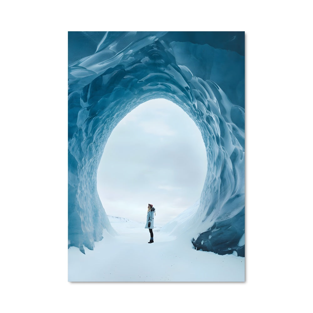 Poster Grotte Glacée