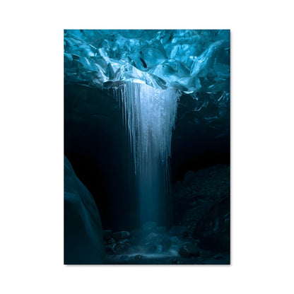 Poster Cascade Gelée