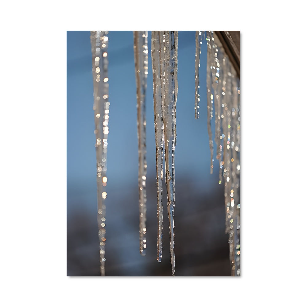 Poster Ice crystals 96905